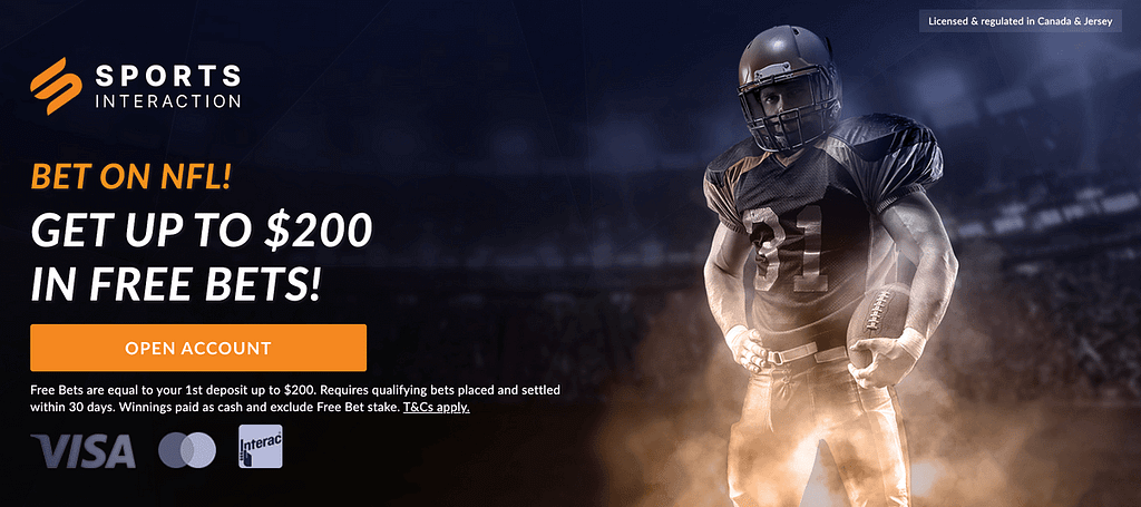 Sports Interaction NFL offer